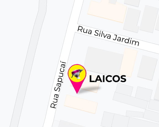 Faça a Rota de onde está até o Laicos Sapucaí - Floresta